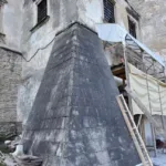 Олеський замок – реставрація вежі